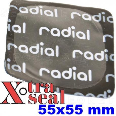 Parche vulcanizado cuadrado 45x45 mm de uso general