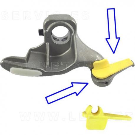 Plásticos de nylon universales para uña de acero, 5 uds.