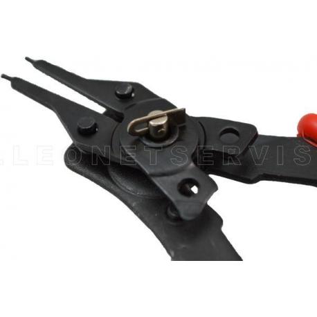Juego de alicates de circlip con puntas intercambiables