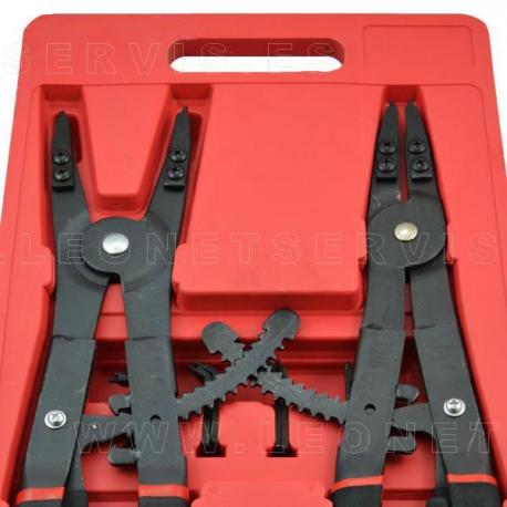 Juego de alicates de circlip 400mm