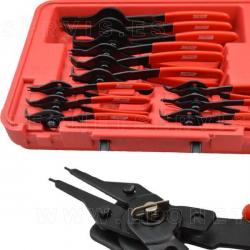 Completo juego de alicates de circlip (12 piezas)