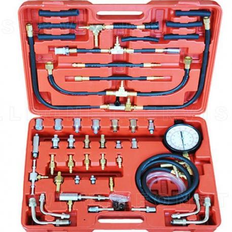 Conjunto compresímetro para medir presión de inyección gasolina