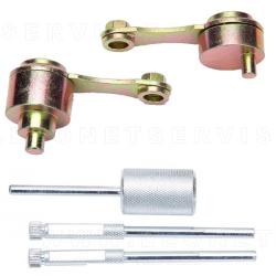 Conjunto de reglaje diésel  Land Rover, Jaguar, Citroen, Peugeot 2.7D, 3.0D con correa