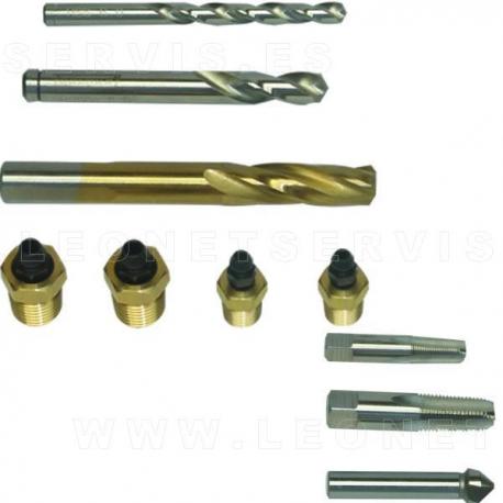 Juego para reemplazar válvula de sangrado de frenos