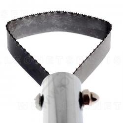 Raspador de neumáticos dentado para parchear