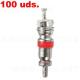 Obuses de válvula, 100 uds