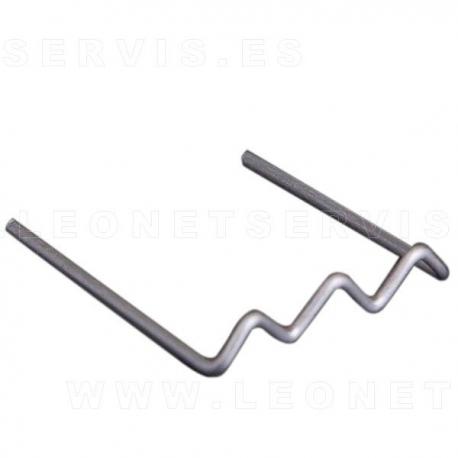 grapas calientes para soldar plásticos