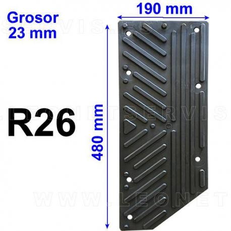 R26 taco de goma para desmontadoras Snap On, John Beam, Hofmann...