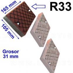 TR33 taco de goma para desmontadoras Cemb, Teco...