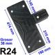 R24 taco de goma para desmontadoras Sicam, Bosch, Sice, Beissbarth...