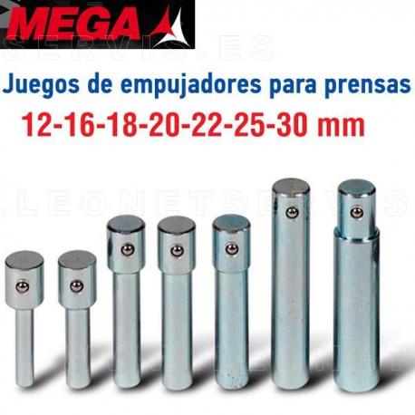 Juego de mandrinos para las prensas Mega