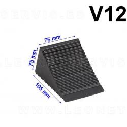 V12 Calzo de rueda, en goma, para turismos