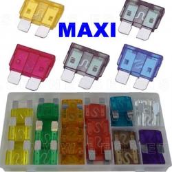Surtido de MAXI fusibles de gran amperaje, 36 uds