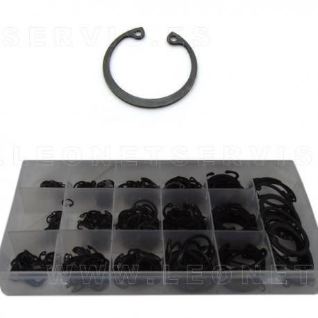 Surtido de circlip internos, 300 unidades