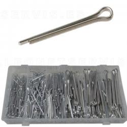 Surtido de pasadores tipo púa o horquilla, 555 piezas