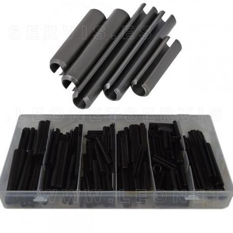 Surtido de muelles de compresión y expansión, 200 unidades