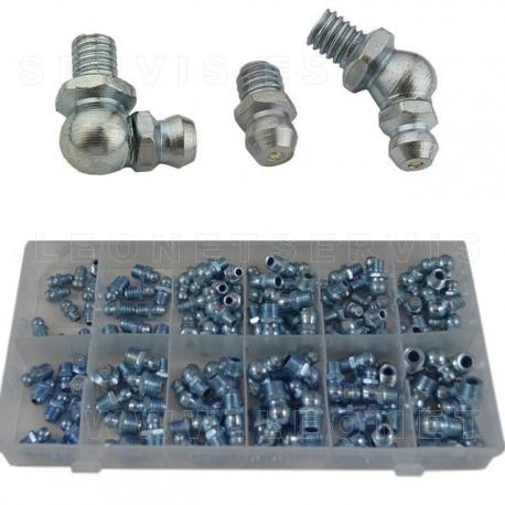 Surtido de arandelas de resorte GROWER, 100 piezas