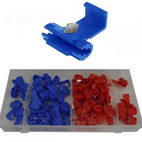 Surtido de manguitos termoretráctiles de colores, 100 piezas