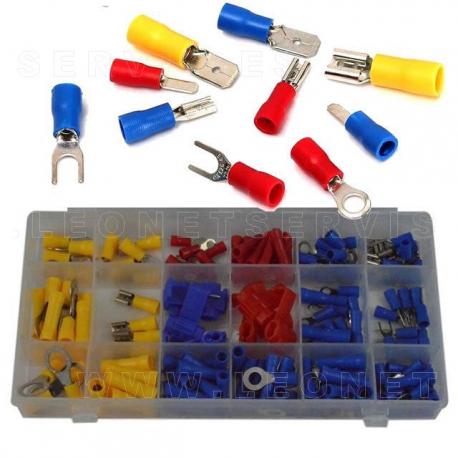 Surtido de conectores electricos tipo BRANCH, 50 piezas