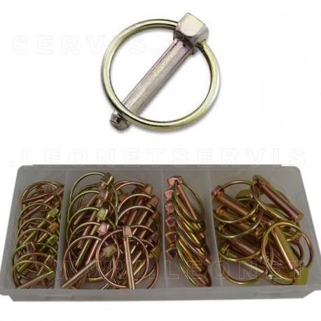 Surtido de remaches de aluminio, 500 piezas