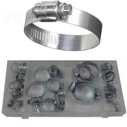 Surtido de chavetas Woodruff, 80 piezas