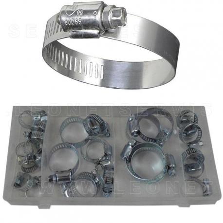 Surtido de chavetas Woodruff, 80 piezas