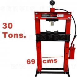 Prensa hidraulica de 12 toneladas con soporte