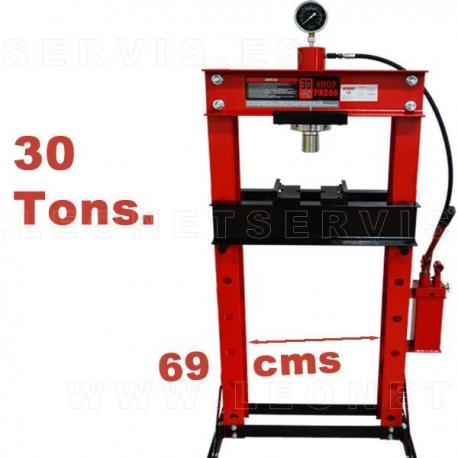 Prensa hidraulica de 12 toneladas con soporte