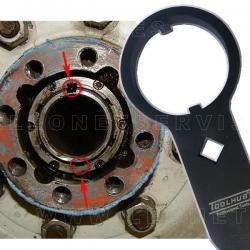 Llave para eje trasero de Mercedes Sprinter