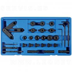 Conjunto para taladrar tornillos de culata partidos