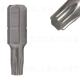 Puntas Torx cortas 30mm de acero crv (6150)