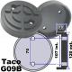 G09B Taco de goma 120mm, extragrueso, para elevador  Launch, Twin Busch, Rp tools...