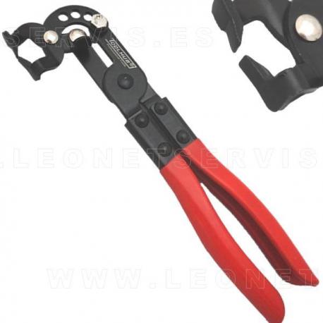 Alicate ajustable y angular para quitar grapas de tapicería