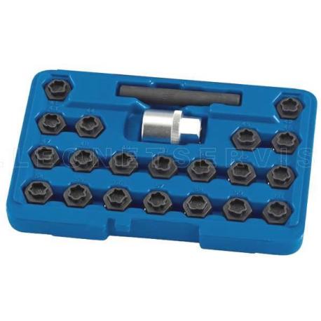 Vasos para tornillos antirrobo BMW