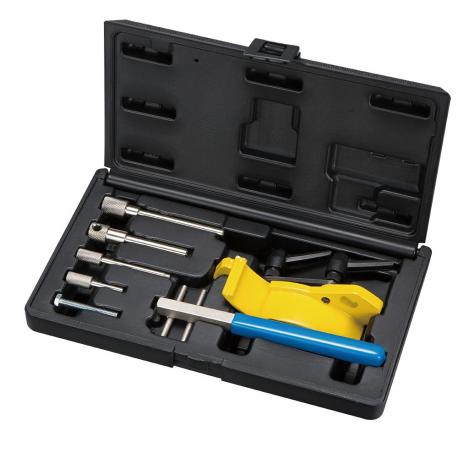 Reglaje de motores gasolinay diesel con correa Mitsubishi, Renault, Opel y Volvo 1.6, 1.8, 2.0, 2.4 y 2.5 litros