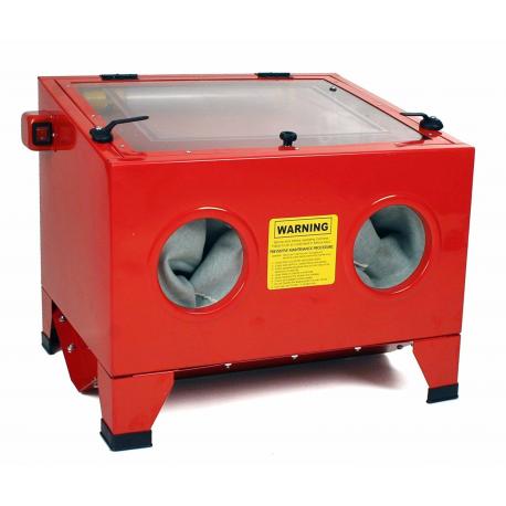 Cabina chorreadora  de arena SIN  patas. 90 litros volumen interior