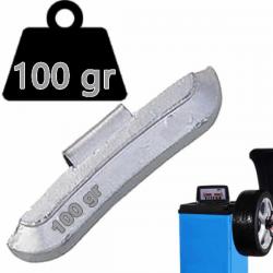 Contrapesa de 100 gramos para calibración de equilibradora
