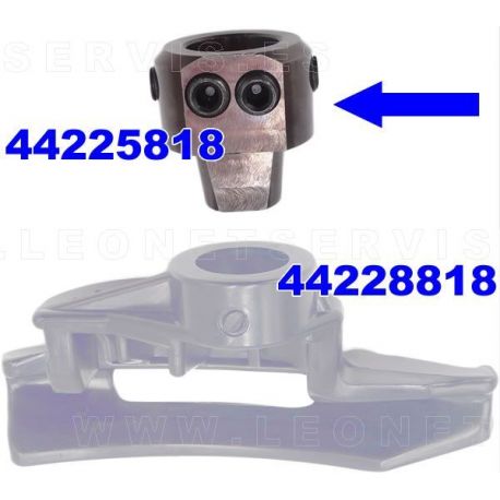 Acople adaptador cónico para la uña de nylon 44228818 y otras.