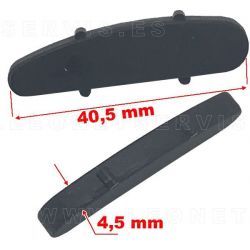 Plásticos de protección compatible para Bosch, Sicam... 5 uds