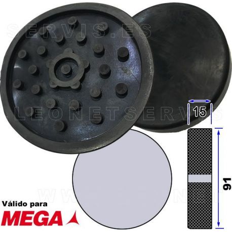 Taco para gato de carretilla MEGA T2, T3...