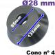 Cono nº 4 de 95-135 mm para equilibradoras de ruedas