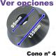 Cono nº 4 de 95-135 mm para equilibradoras de ruedas