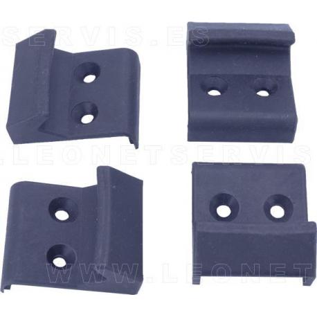 Cubiertas para garras de acero para desmontadoras de moto KNR102. 4 unidades