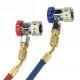 Kit de carga y comprobación de aire condicionado para gases R134a y R12
