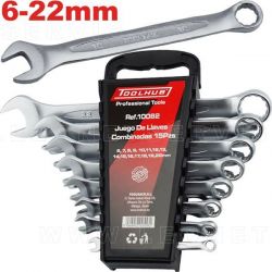 Juego de llaves combinadas. 15 piezas