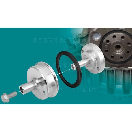 Instalador de reten trasero de cigüeñal, LAND ROVER 2.2 DIESEL
