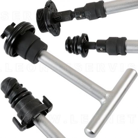 Juego para tapones de aceite de plástico, 5 PZS - VAG / BMW / FORD / PSA