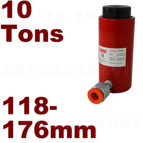 Pistón hidráulico 10 T