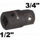 Adaptador/reductor de impacto 1/2 hembra / 3/4 macho 48mm