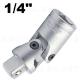 Adaptador articulado 1/4", acero crv (50bv30)
